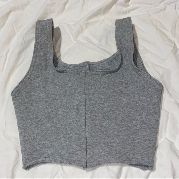 Reworked Grey Tank Top - Picture 2 of 3